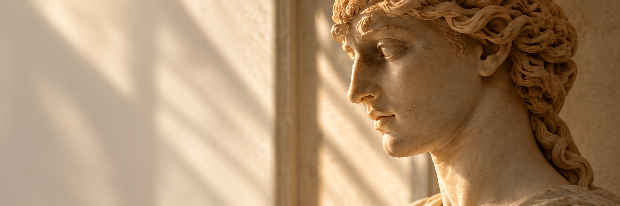Classical marble bust