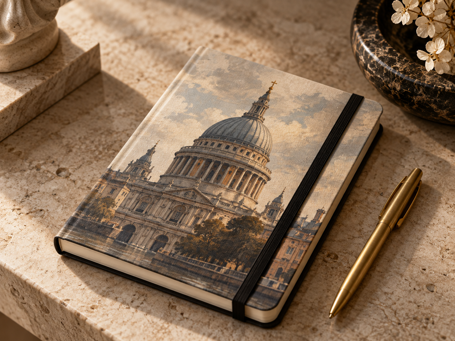A More Attentive World black hardcover book